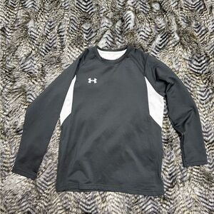 Under Armour black and White Long Sleeve Top